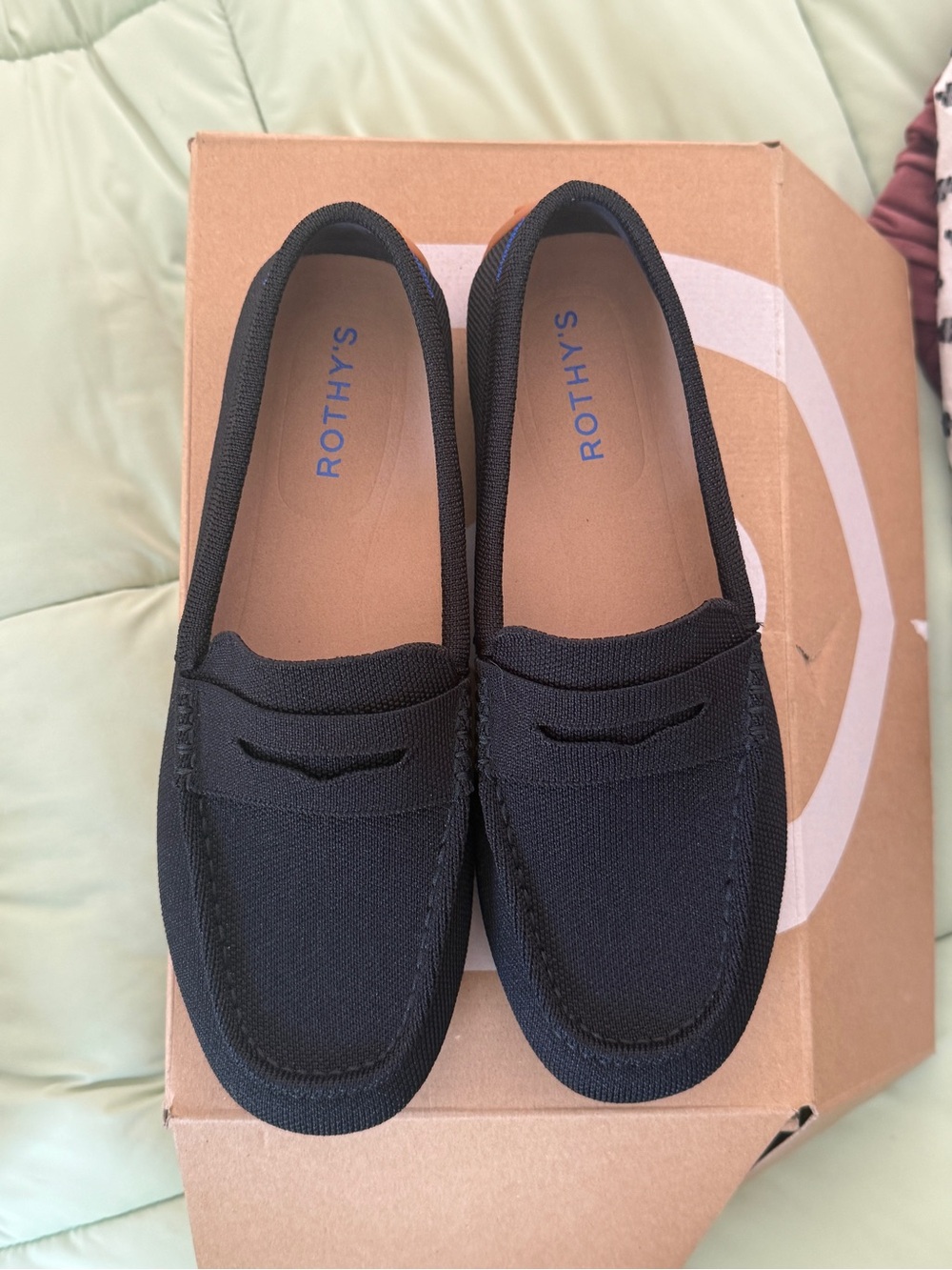 Rothy's Black Women's The Driver Loafers